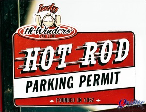 Hot Rod Parking Permit