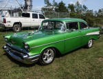 1957 Chevrolet Bel Air owned by Troy Irvin, Milford Ont.